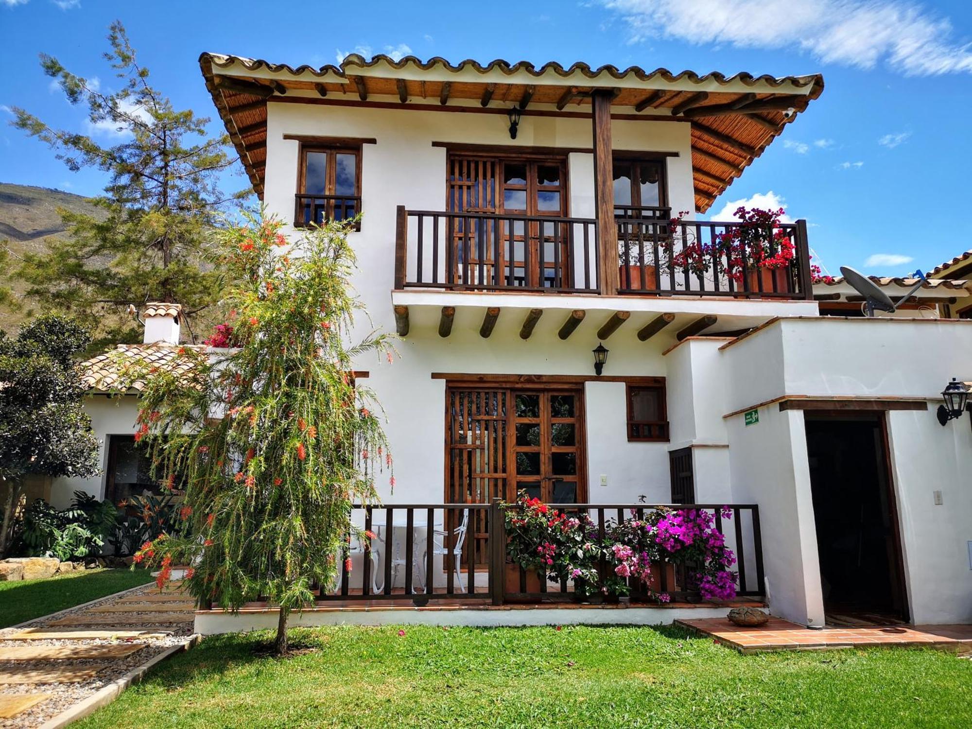 Hostal Casa Tzabar Villa de Leyva Exterior foto