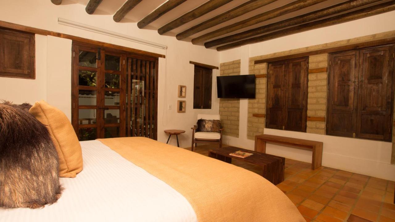 Hostal Casa Tzabar Villa de Leyva Exterior foto